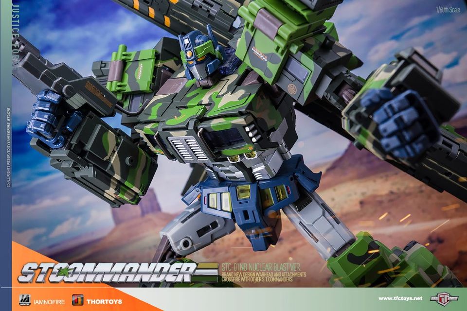 TFC TOYS STC-01NB Supreme Tactical Commander Nuclear Blast Images